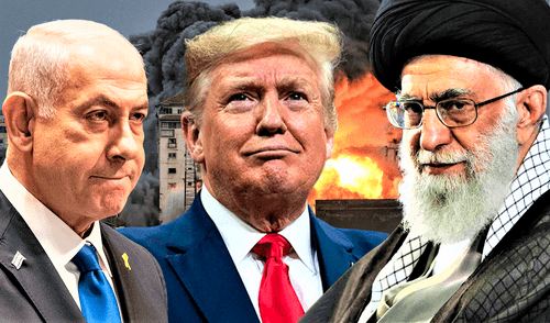 Irán advirtió a Estados Unidos que no se una a los ataques israelíes. Foto: Composición LR.