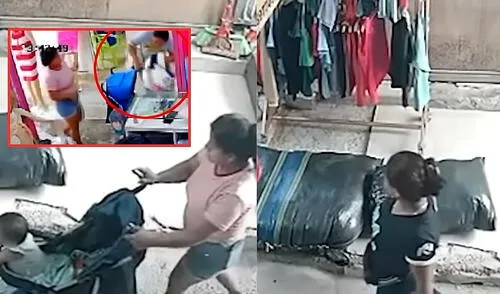 Tres mujeres son captadas robando en una tienda Comercial en Tumbes. Foto: Composición LR/Captura de pantalla de YouTube Tres mujeres son captadas robando en una tienda Comercial en Tumbes. Foto: Composición LR/Captura de pantalla de YouTube