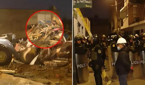 El asentamiento humano se llama Señor de Los Milagros, ubicada en el cruce con Petit Thouars. Foto: Composición LR