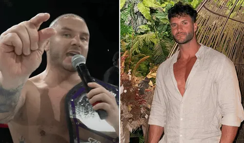 Jenko del Río arremete contra Fabio Agostini y lo reta a un duelo de 'Celebrity Combat'. Foto: Composición LR/captura Youtube/Instagram Jenko del Río arremete contra Fabio Agostini