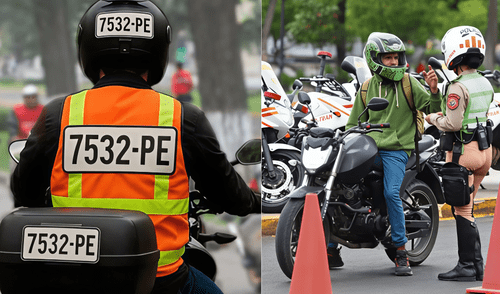 Los motociclistas de todo el Perú deberán usar chaleco y casco desde este 21 de junio. Foto: Composición LR/CDN/Static