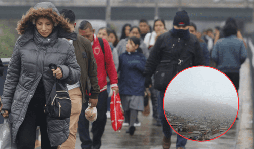 Se advierten bajas temperaturas de hasta 10° grados en Lima. Foto: Composición LR/ Archivos GLR