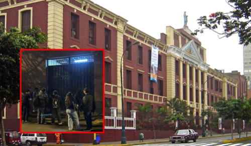 Alumnos de Humanidades de la UNFV tomaron la institución el pasado 19 de junio. Foto: Composición LR/Grecia Infante/difusión