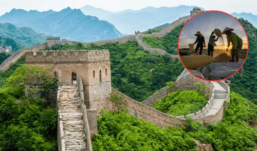 Estudios revelan que la Gran Muralla China pudo tener otros propósitos que los de defensa. Foto: Composición LR