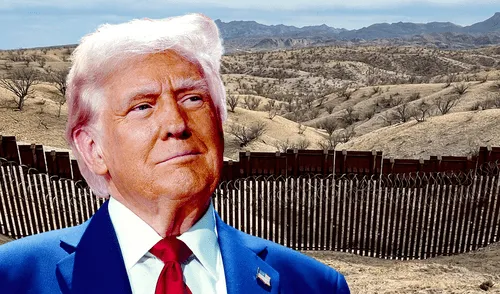 Donald Trump autorizó la construcción de un nuevo muro fronterizo en EEUU.