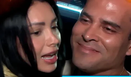 Christian Domínguez y Pamela Franco se enfrentaron por su hija