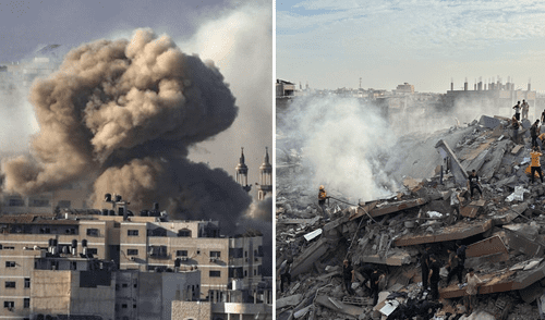 Peruanos son rescatados del conflicto en Medio Oriente. Foto: composición LR Peruanos son rescatados del conflicto en Medio Oriente. Foto: composición LR