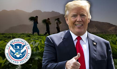 Donald Trump elogió a los inmigrantes agrícolas por su importancia en la economía de EE. UU. y sugiriendo una revisión de las redadas del ICE.