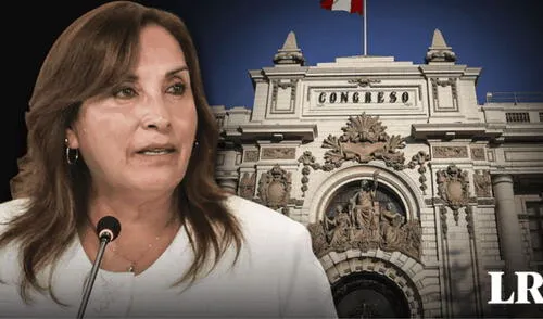 Dina Boluarte fue protegida por el Congreso en la segunda legislatura. Foto: composición: LR. dina boluarte