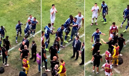 Christian Cueva encaró al comando técnico de Delfín en más de una oportunidad. Foto: composición/Gol Andino/TikTok