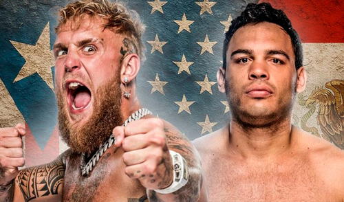 Jake Paul y Julio César Chávez Jr. se enfrentarán por primera vez. Foto: DAZN