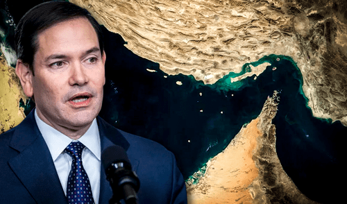 Marco Rubio expresó su preocupación sobre el cierre del Estrecho de Ormuz por parte de Irán. Marco Rubio expresó su preocupación sobre el cierre del Estrecho de Ormuz por parte de Irán.