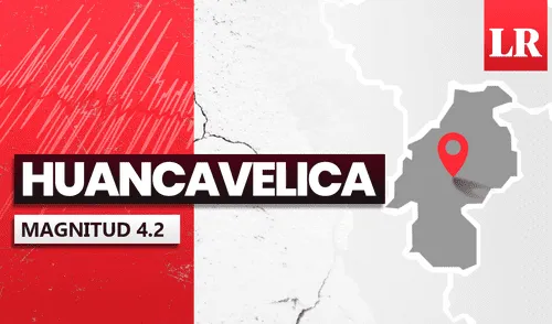 Sismo de magnitud 4.2 sacude Huancavelica.