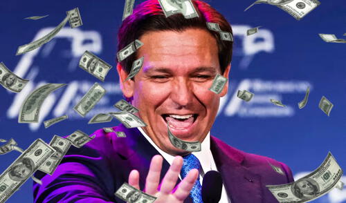 Ron DeSantis respalda el aumento de sueldo en Florida por medio de la Enmienda 2. Ron DeSantis respalda el aumento de sueldo en Florida por medio de la Enmienda 2.