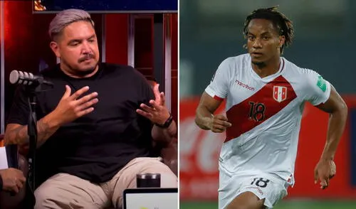 André Carrillo juega actualmente en Corinthians de Brasil. Foto: composición LR/captura de 'Enfocados'/AFP André Carrillo juega actualmente en Corinthians de Brasil