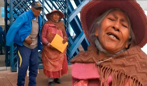 La señora rompió en llanto al ver que el dinero que ahorró durante tanto tiempo se lo llevaron los delincuentes.