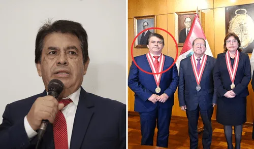 Tomás Gálvez se reunió junto a la Junta de Fiscales Supremos. Foto: composición LR/Ministerio Público