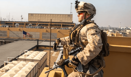 Estados Unidos posee presencia en varios países del medio oriente a través de diversas instalaciones militares.