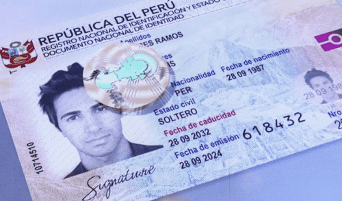 El Registro Nacional de Identificación y Estado Civil (Reniec) ha iniciado la entrega del Documento Nacional de Identidad Electrónico 3.0 (DNIe 3.0).