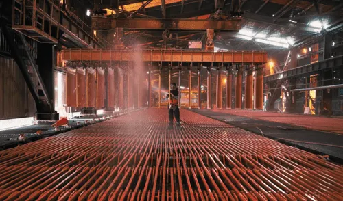 Perú es el tercer productor mundial de cobre, tras Chile y la República Democrática del Congo.