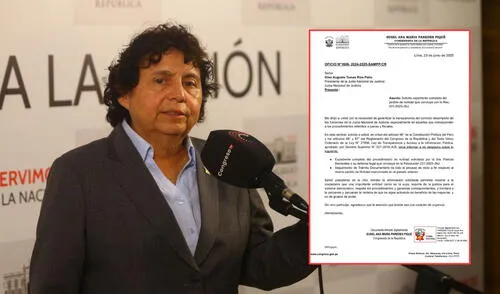 Susel Paredes solicitó transparentar el proceso detrás de la restitución de Benavides solicitada por el JNJ