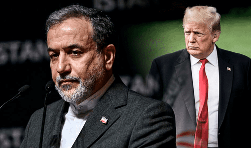 Ministro iraní afirma que de momento "no hay acuerdo" de alto el fuego con Israel. Foto: Composición LR/AFP/PBS. Donald Trump anunció que Irán e Israel acordaron "un alto al fuego total".