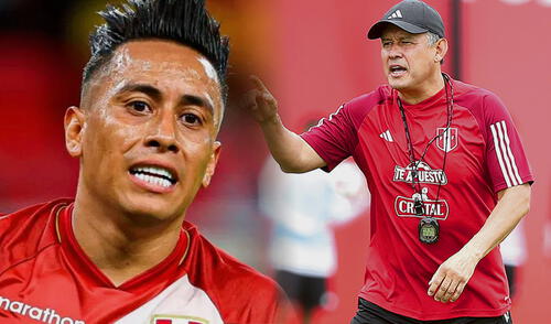 Christian Cueva se refirió al ex DT de la Selección. Foto: Composición LR Christian Cueva se refirió al ex DT de la Selección.