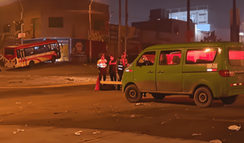 Asesinan a colectivero en San Juan de Lurigancho. Foto: Latina.