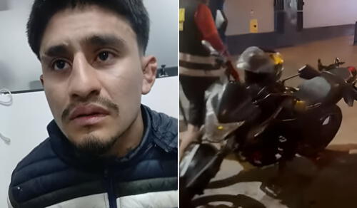 A pocos metros del inmueble registrado, agentes policiales hallaron el vehículo del ladrón. Foto: Composición LR