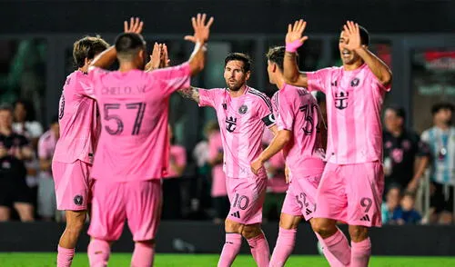 Inter Miami clasificó a octavos de final tras ganarle a Porto 2-1. Foto: difusión