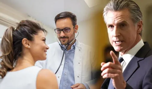 Gavin Newsom propone que inmigrantes indocumentados en California paguen US$100 al mes por Medi-Cal.