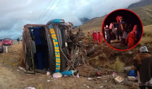El bus pertenece a la empresa Transportes Libertad. Foto: Composición LR