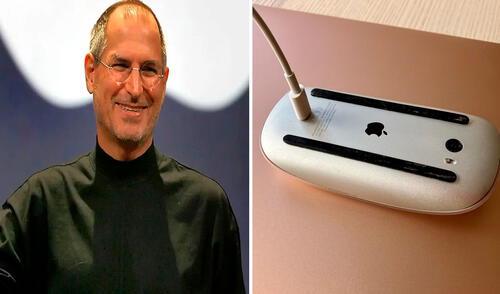 La batería del Magic Mouse de Apple brinda hasta 1 mes de autonomía. Foto: Corprens Editora/Applesfera