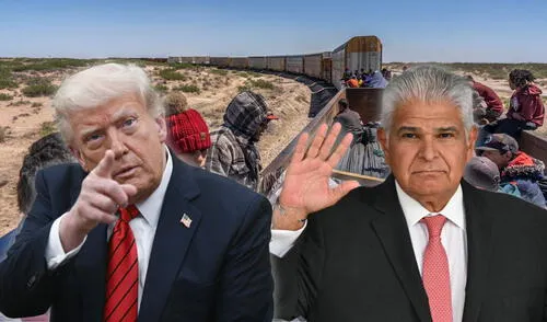 El Gobierno de Donald Trump acordó con Panamá para enviar inmigrantes indocumentados que fueron deportados. El Gobierno de Donald Trump acordó con Panamá para enviar inmigrantes indocumentados que fueron deportados.