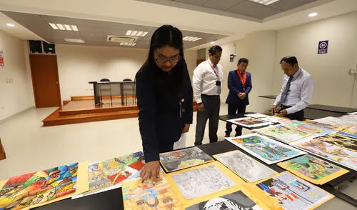 El concurso, que incluyó 43 obras de 16 instituciones educativas, buscó promover el talento artístico.