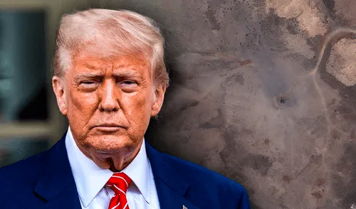 Trump anunció que Estados Unidos emitirá un informe oficial sobre Fordow para aclarar la situación. Foto: Composición LR/ AFP Donald Trump