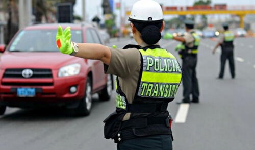 Nueva normal de MTC le brinde mayor poder a la policía de carreteras. Foto: CDN