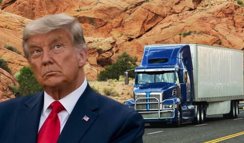 Entra en vigencia orden de Trump que prohíbe a camioneros conducir si no saben inglés. Entra en vigencia orden de Trump que prohíbe a camioneros conducir si no saben inglés.
