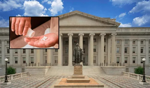 El Departamento del Tesoro denunció el vínculo de bancos de México y el tráfico de droga. El Departamento del Tesoro denunció el vínculo de bancos de México y el tráfico de droga.