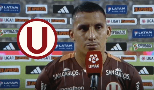 El delantero se pronunció tras el triunfo de Universitario de Deportes ante Atlético Grau. Foto: Composición LR El delantero se pronunció tras el triunfo de Universitario de Deportes ante Atlético Grau.