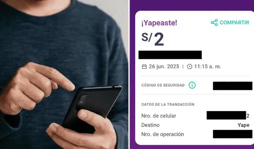 Un peruano enviaba propinas a sus hijos a través de Yape y las presentó como pensión alimentaria.