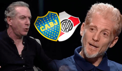 Boca Juniors y River Plate fueron los únicos sudamericanos que no lograron clasificar a octavos de final del Mundial de Clubes. Foto: composición LR/Captura de YouTube/Boca Juniors/River Plate Eddie Fleischmann se burla de Liberman tras eliminación de argentinos en Mundial de Clubes
