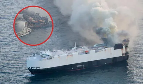 El hundimiento del Morning Midas genera alerta internacional por riesgo de contaminación en el mar. El hundimiento del Morning Midas genera alerta internacional por riesgo de contaminación en el mar.