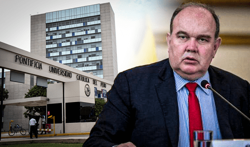 Rafael López aliaga en la pucp