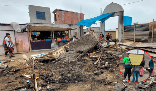 Los afectados denuncian que extorsionadores de "La Banda de los que están de moda" estarían detrás del atentado. Foto: composición LR/ Cortesía Los afectados denuncian que extorsionadores de "La Banda de los que están de moda" estarían detrás del atentado. Foto: composición LR/ Cortesía