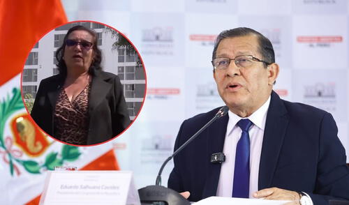 Eduardo Salhuana es denunciado por su expareja. Tatiana Espinoza afirma que el congresista no le da el divorcio y fue un padre ausente | Composición: LR. Eduardo Salhuana es denunciado por su expareja. Tatiana Espinoza afirma que el congresista no le da el divorcio y fue un padre ausente