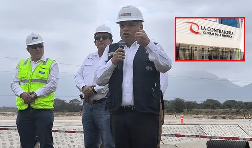 El titular del MTC, César Sandoval, dice no temerle miedo a la Contraloría tras detectar demoras en el proyecto de la nueva Carretera Central. Foto: composición LR/ Emmanuel Moreno, La República