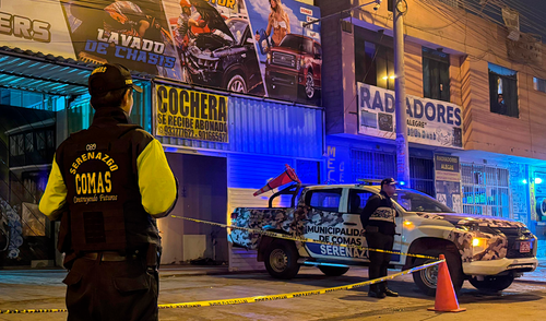 Ataque sangriento ocurrió en el distrito de Comas. Foto: Grecia Infante, La República Ataque sangriento ocurrió en el distrito de Comas. Foto: Grecia Infante, La República