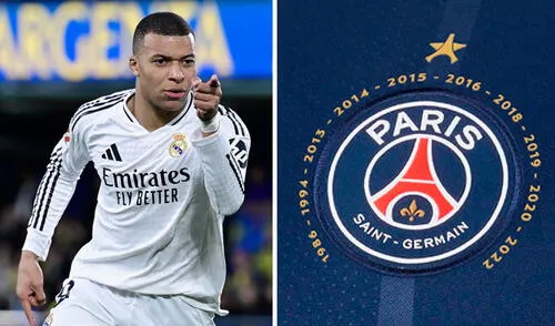 Kylian Mbappé jugó en PSG desde 2017 hasta 2024 antes de fichar por Real Madrid. Foto: composición de LR/AFP/Planeta Fobal Kylian Mbappé jugó en PSG desde 2017 hasta 2024 antes de fichar por Real Madrid. Foto: composición de LR/AFP/Planeta Fobal