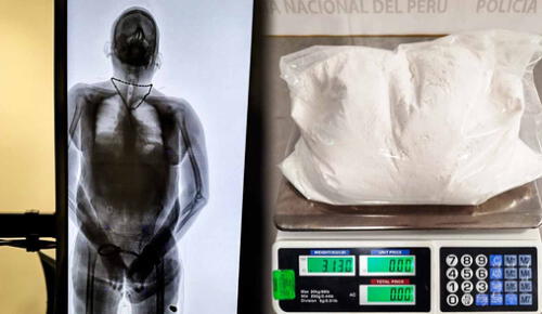 detienen a pasajero con cocaína en aeropuerto Jorge Chávez